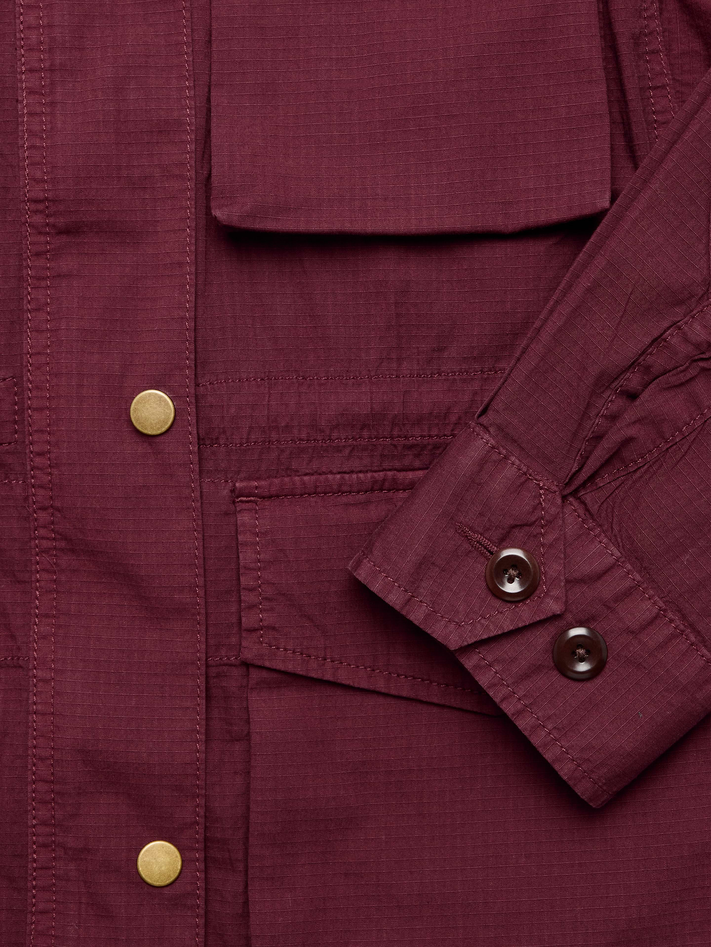 Image number 7 showing, Ripstop Cotton Flight Jacket