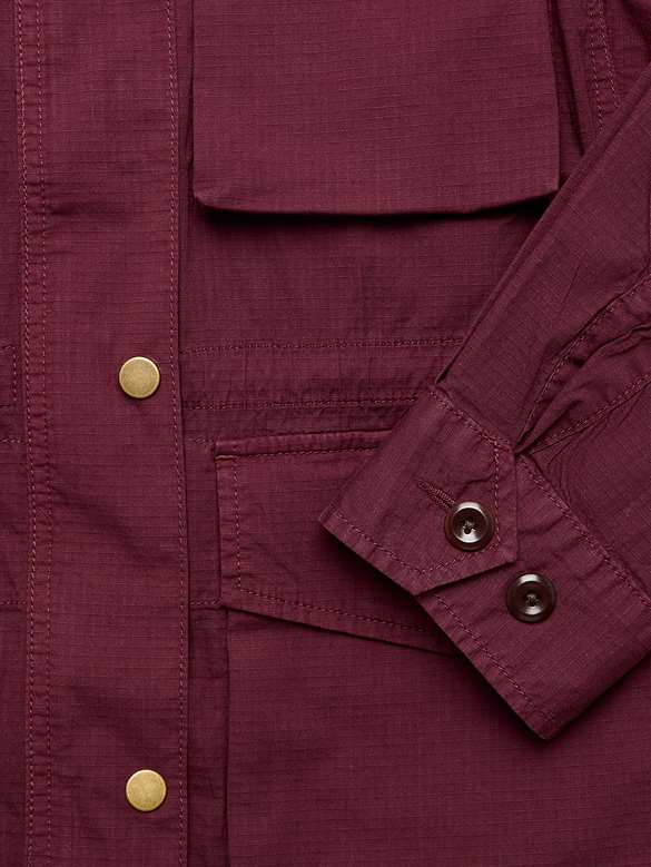 Blouson d’aviateur en coton indéchirable