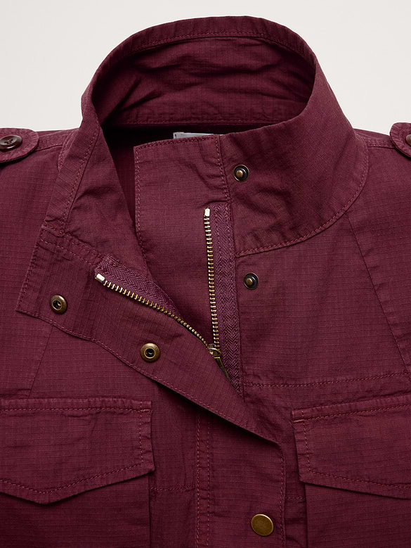 Blouson d’aviateur en coton indéchirable