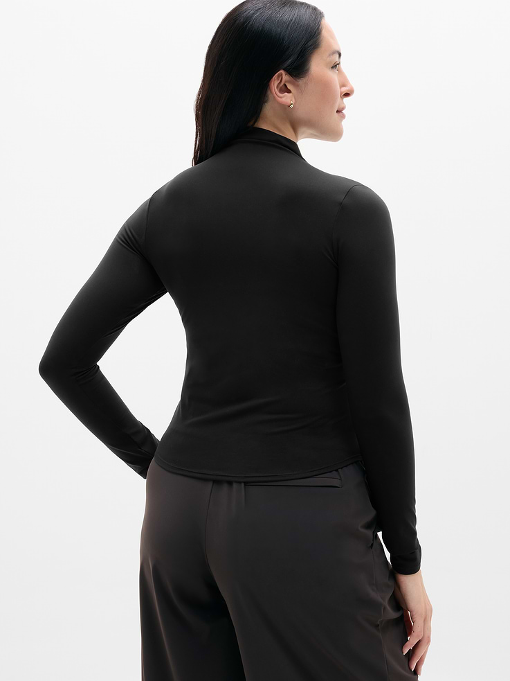 Image number 5 showing, BodyMove Mock Neck Top
