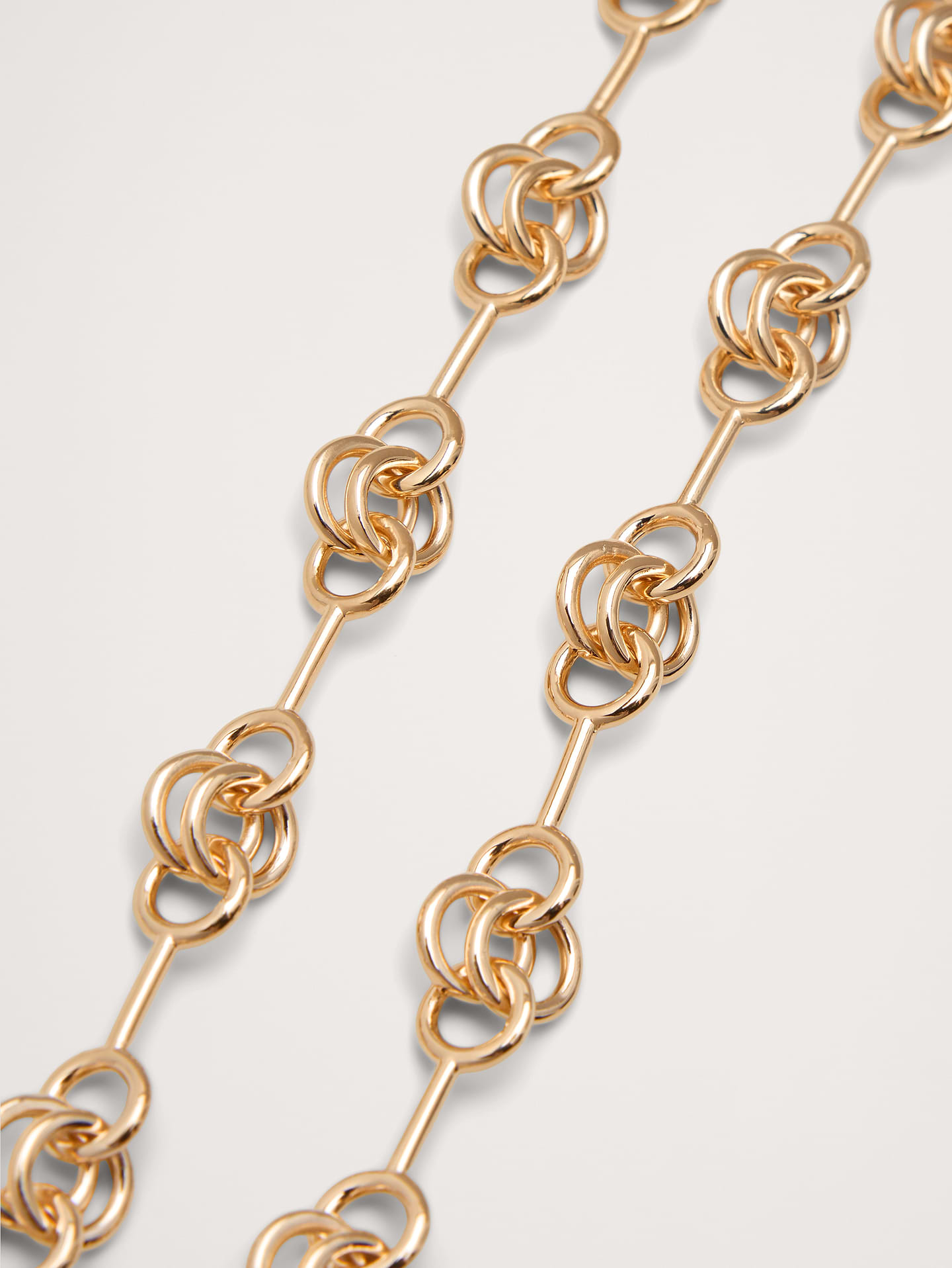 Image number 3 showing, Double Ring Chain Necklace