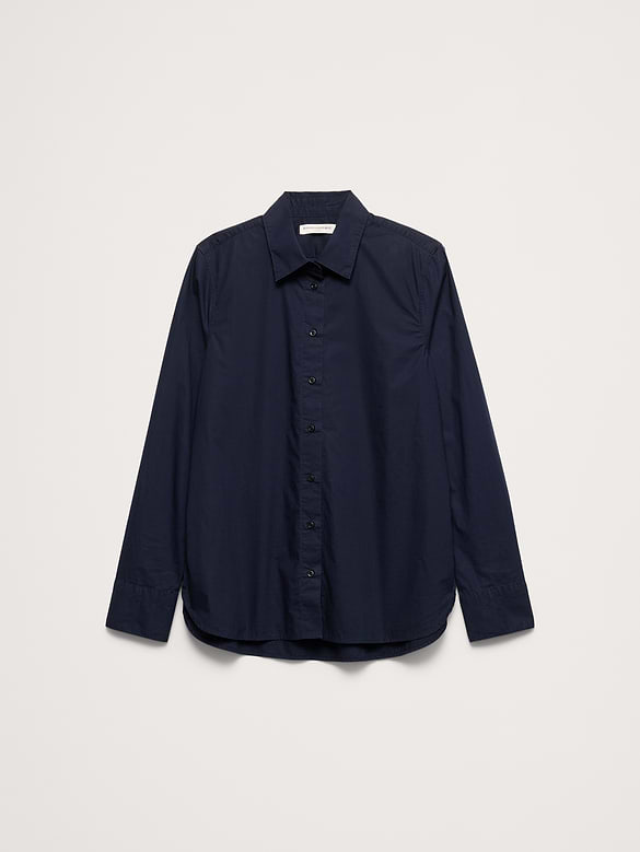 The Everyday Shirt in Cotton Poplin