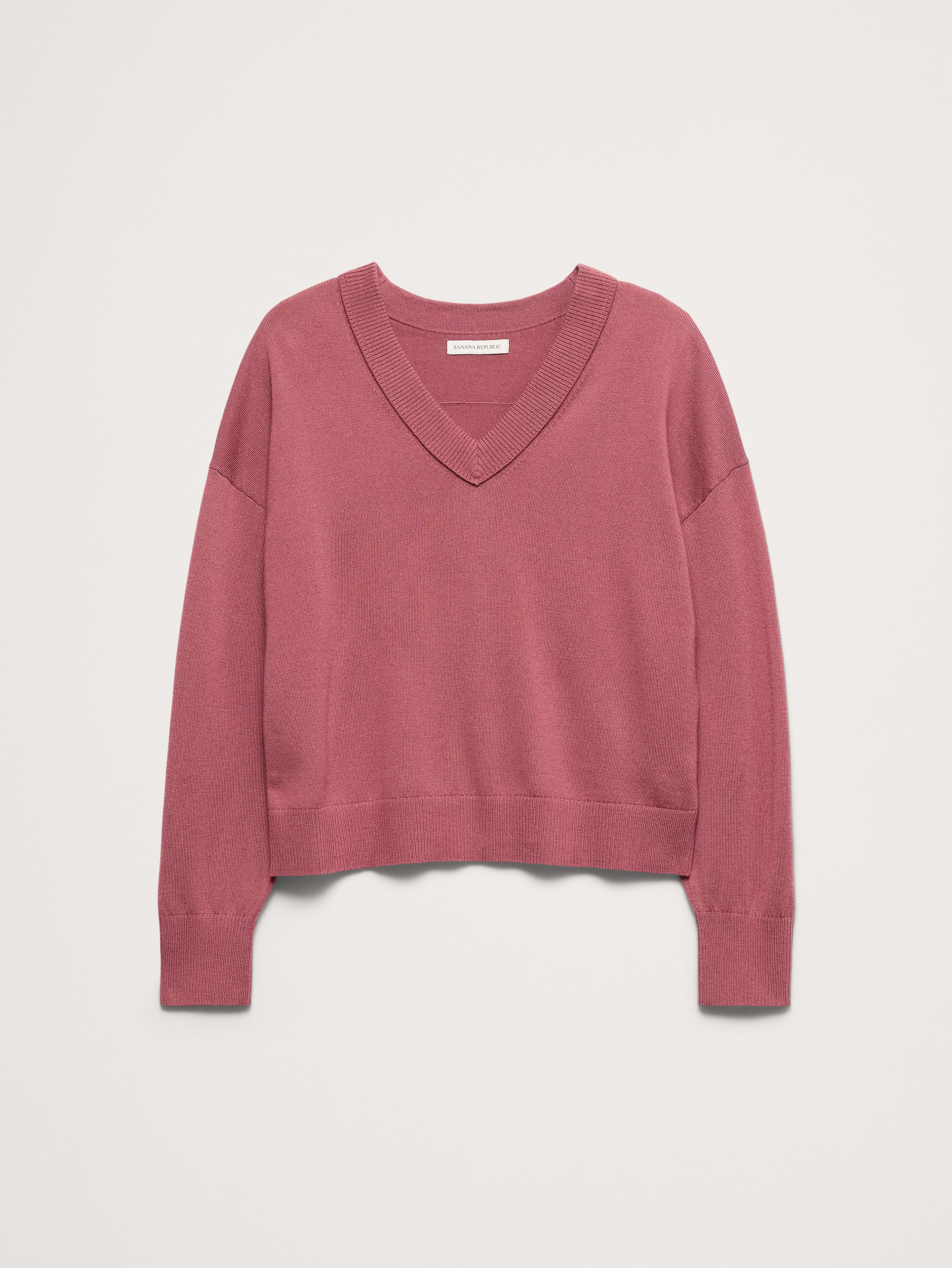 Image number 3 showing, Merino V-Neck Sweater
