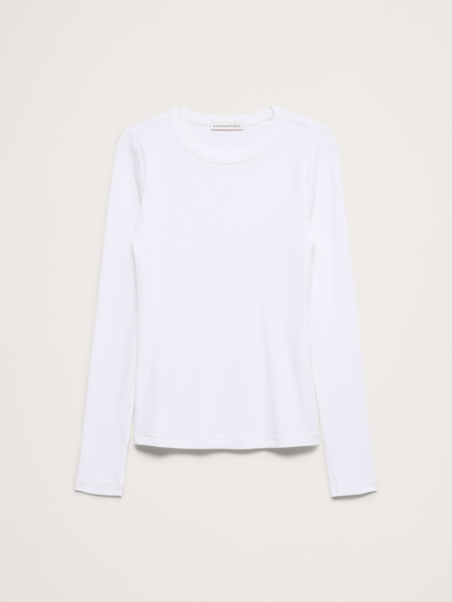 Image number 4 showing, Ribbed Crew-Neck T-Shirt
