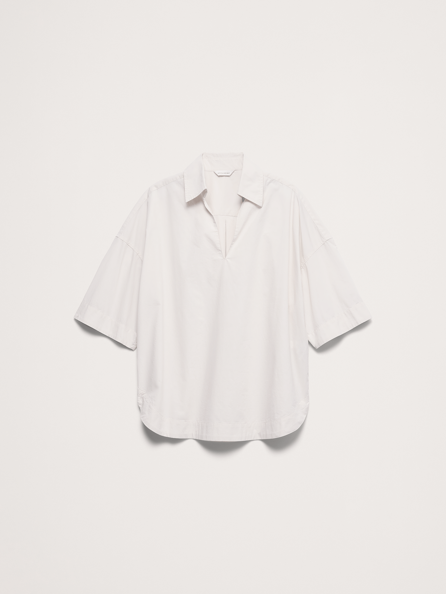 Image number 5 showing, Cotton Poplin Popover Tunic
