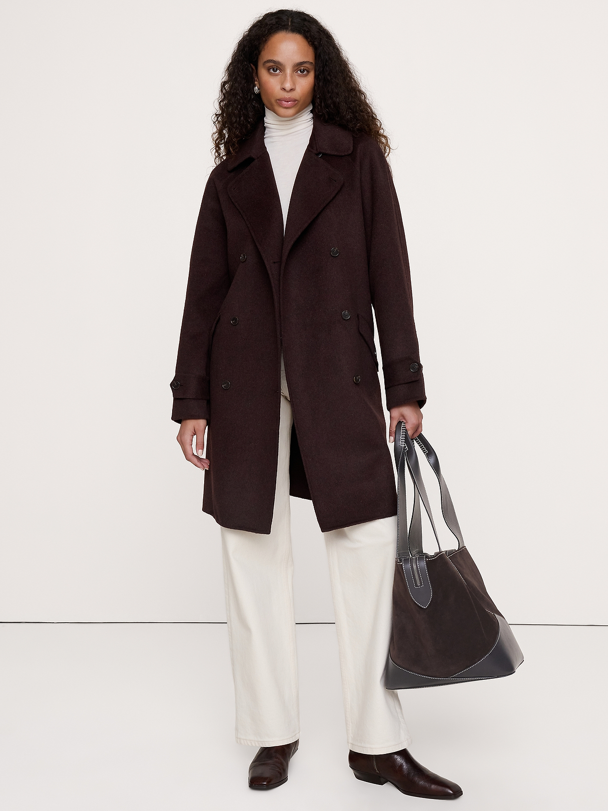 Archive Reissue Double-Faced Cape-Back Trench Coat | Banana Republic
