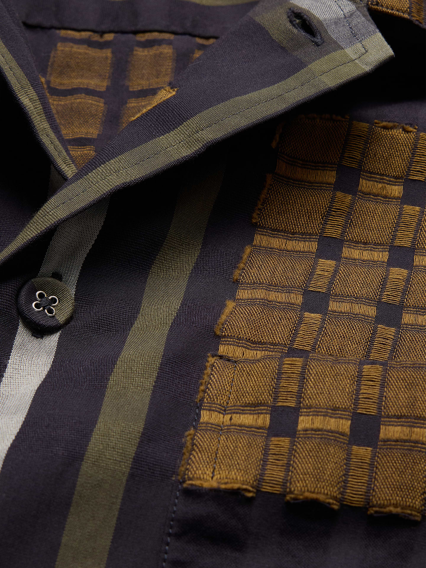 Image number 6 showing, Relaxed-Fit Textured Flannel Resort Shirt