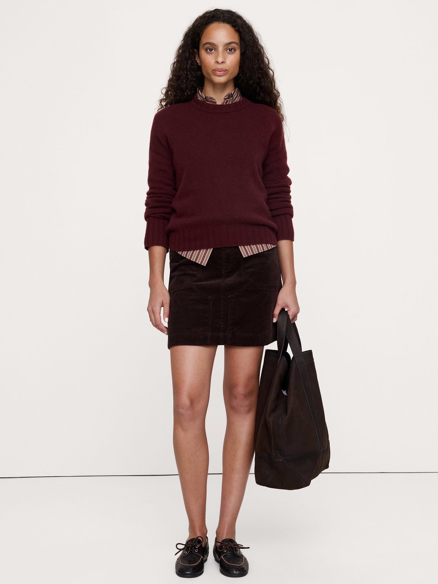 Image number 1 showing, Denim Mini Skirt