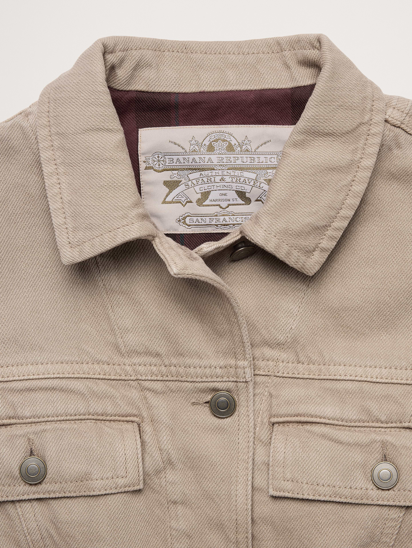 L'image numéro 7 présente Veste en denim Retour aux archives