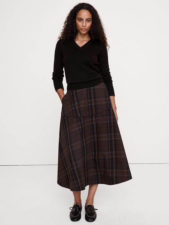 Circle Midi Skirt