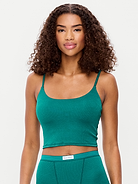 Image number 1 showing, Rib-Knit Brami Top