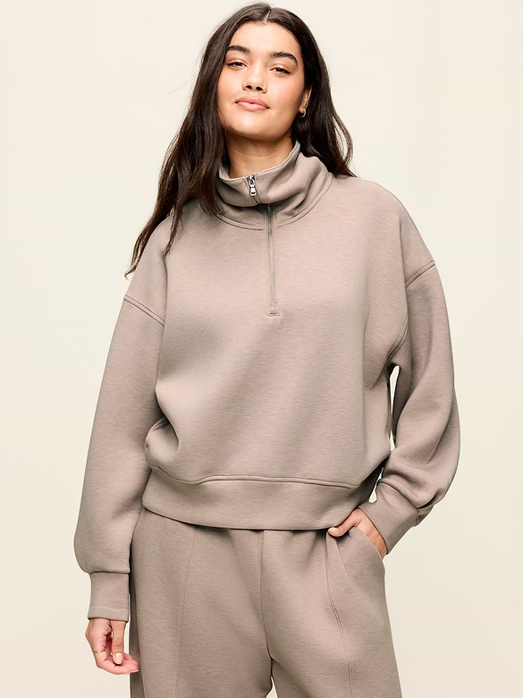 Bounce Fleece Half-Zip Pullover Sweatshirt