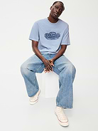 Image number 3 showing, Loose Heavyweight Graphic T-Shirt