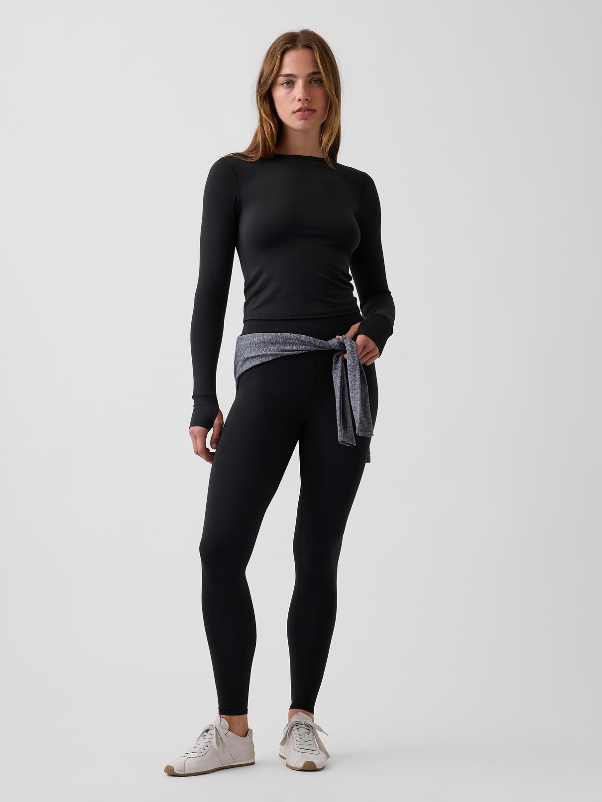 Image number 2 showing, GapFit Smooth Crewneck T-Shirt