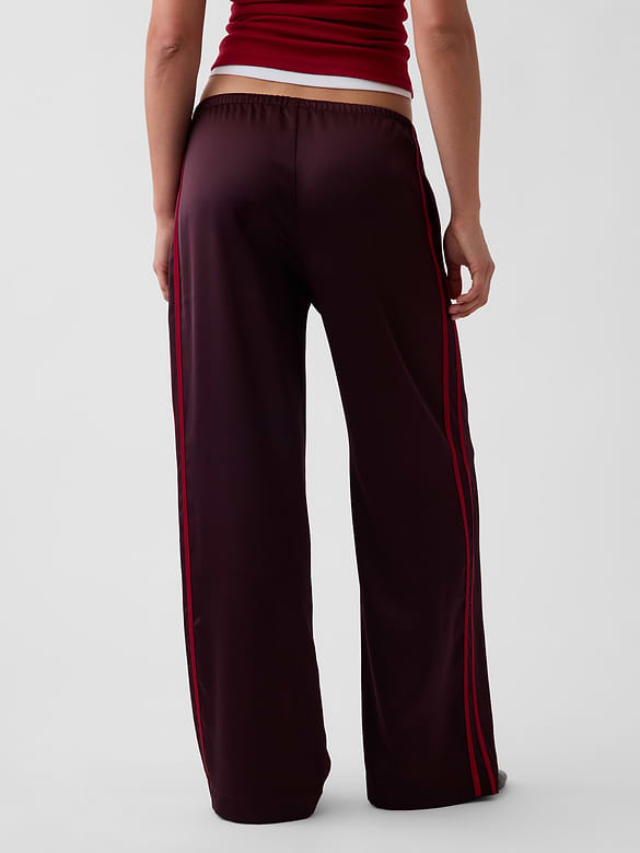 Satin Easy Wide-Leg Pants