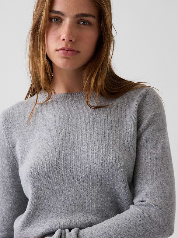 CashSoft Crew Sweater