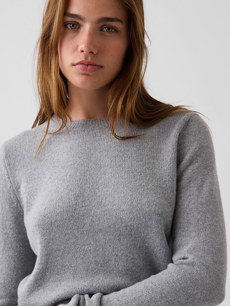 Image number 4 showing, CashSoft Crewneck Sweater