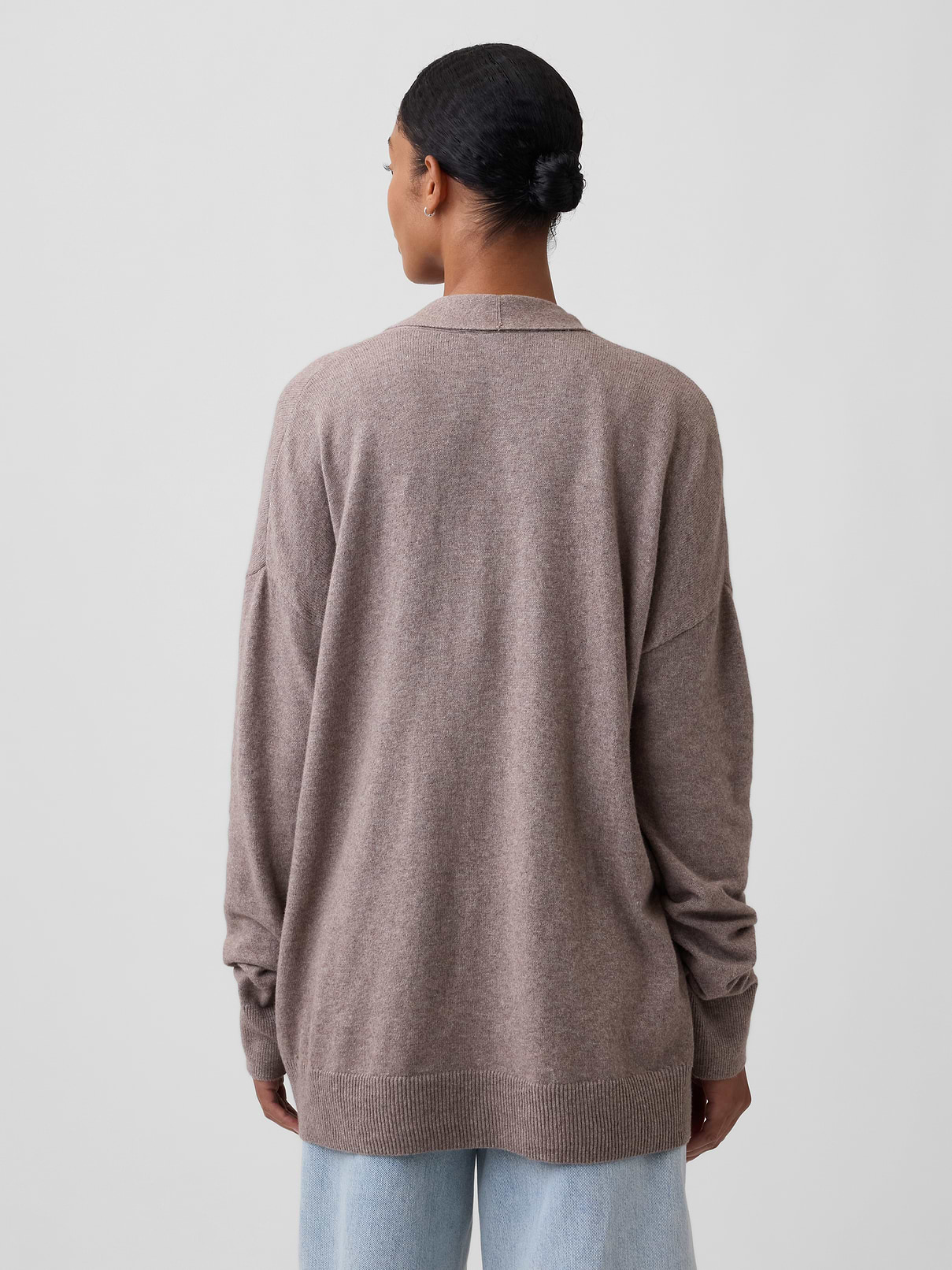 CashSoft Relaxed Open-Front Cardigan | Gap Factory