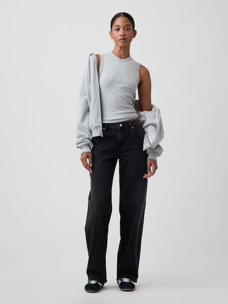 Image number 3 showing, Modern Ribbed High-Neck Tank Top