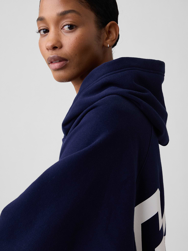 Image 4 of 5, Oversized Gap Logo Hoodie