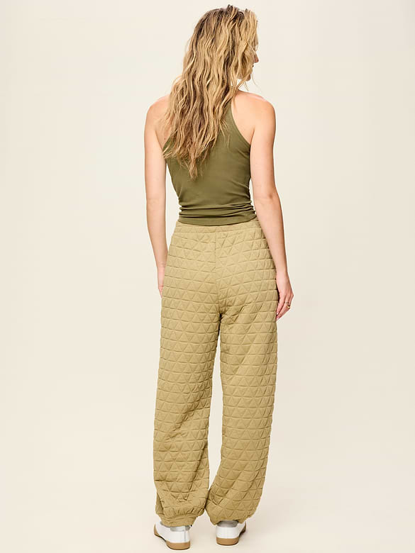 Quilted Bounce Fleece Sweatpant
