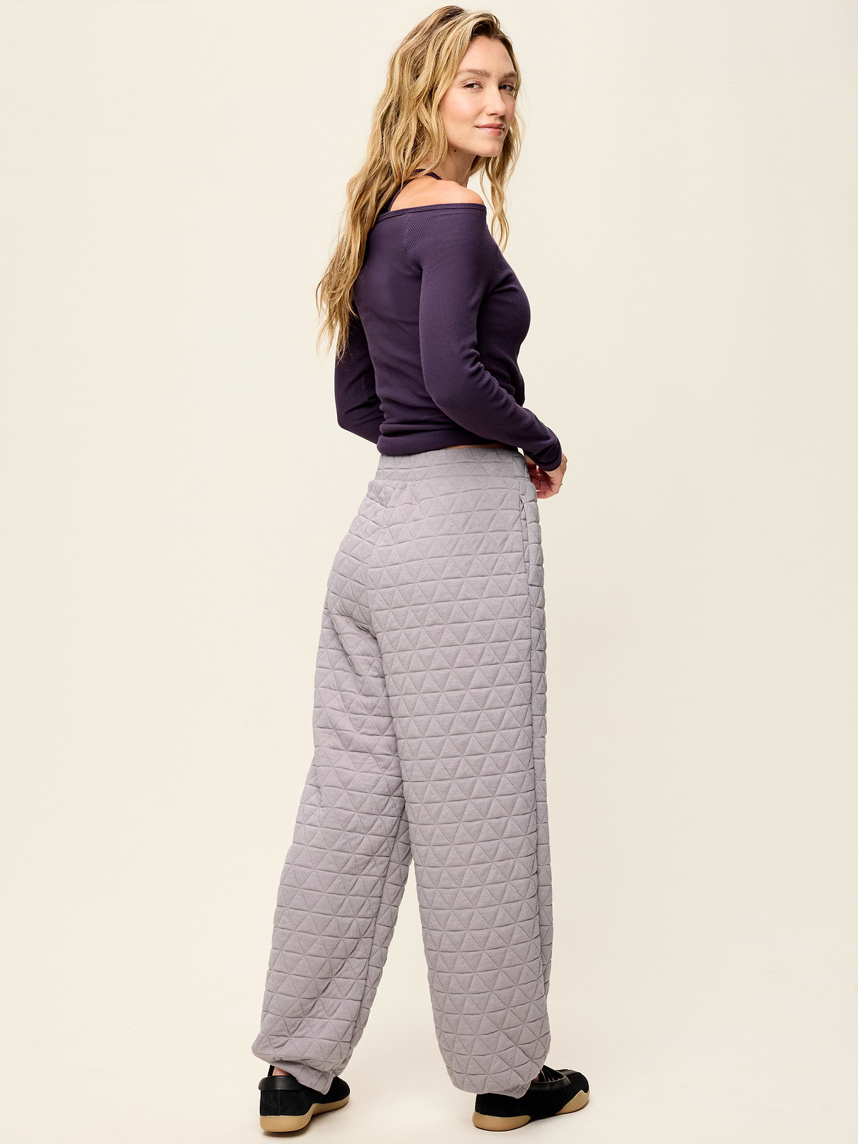 Image number 3 showing, Quilted Bounce Fleece Sweatpant