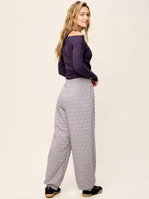 Quilted Bounce Fleece Sweatpant