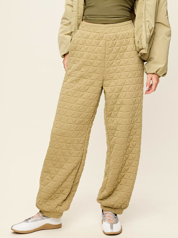 Image number 1 showing, Quilted Bounce Fleece Sweatpant