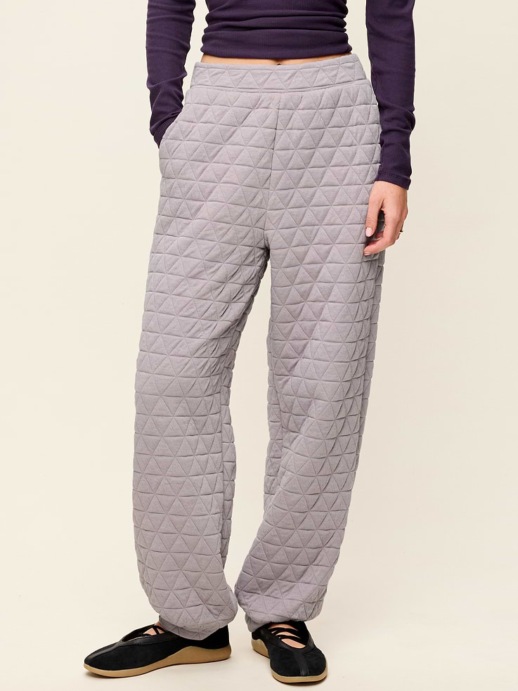 Image number 1 showing, Quilted Bounce Fleece Sweatpant