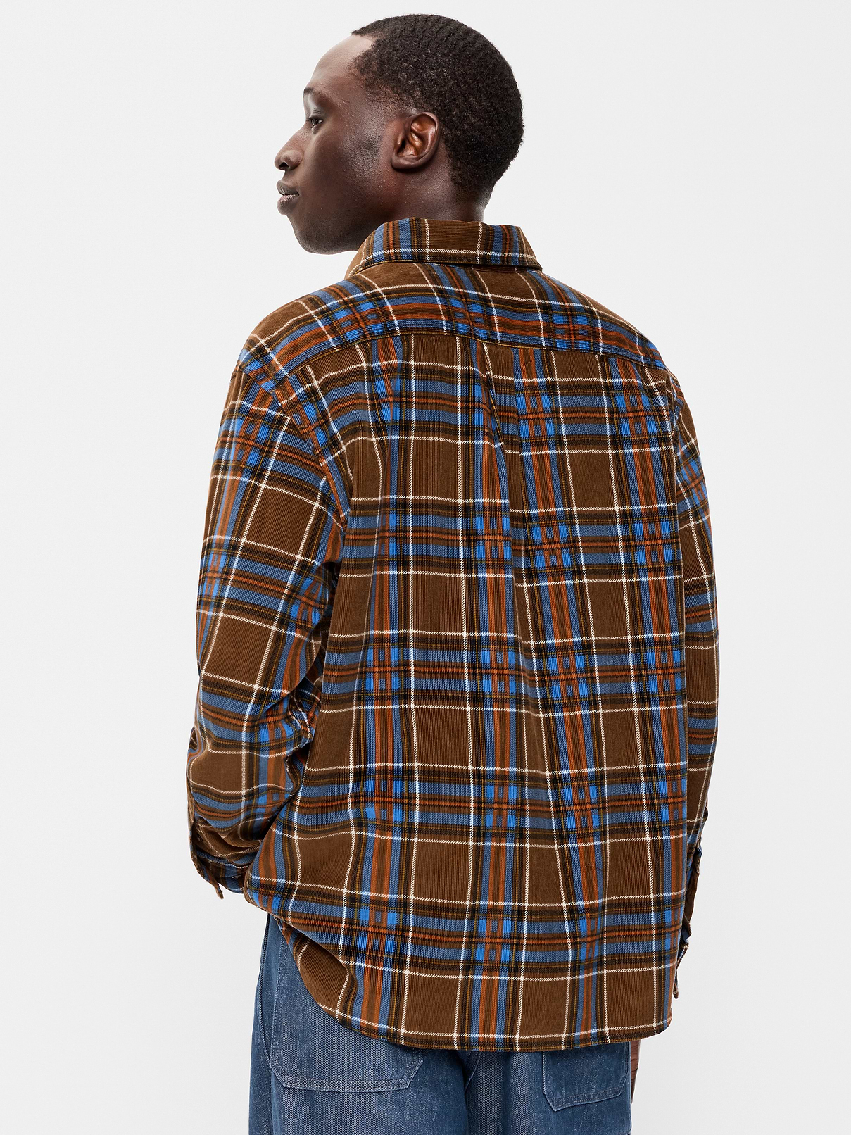 Image number 2 showing, Loose Fit Long-Sleeve Corduroy Shirt