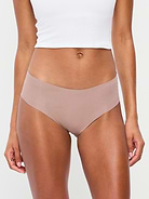 Image 2 of 3, Cotton Blend Mid-Rise No-Show Hipster Underwear 3-Pack