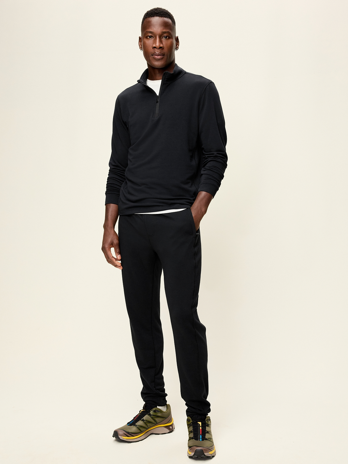 Recharge Knit Quarter-Zip Pullover | Old Navy
