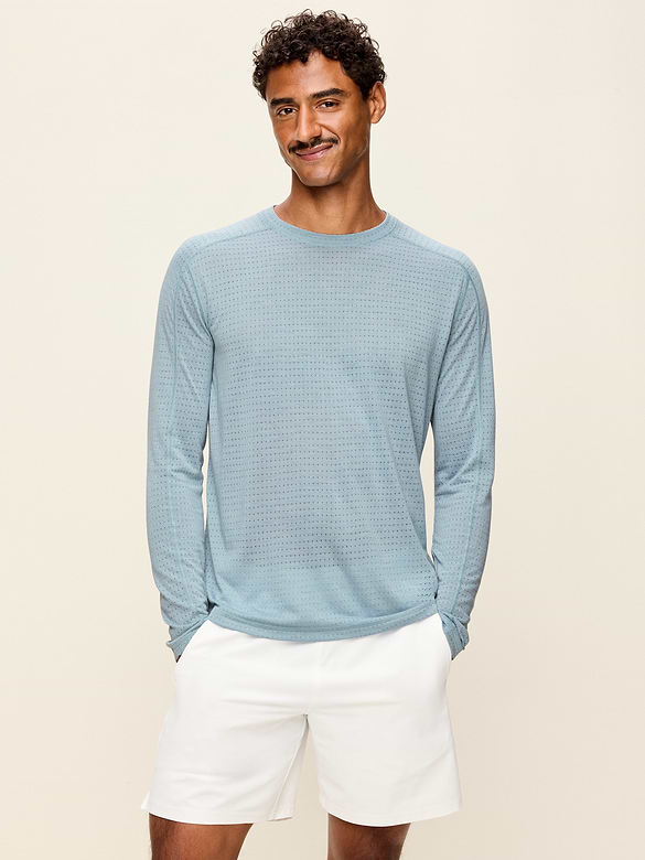 Relaxed Mesh Performance T-Shirt