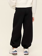 Image number 2 showing, High-Waisted Bounce Fleece Jogger Sweatpants for Girls
