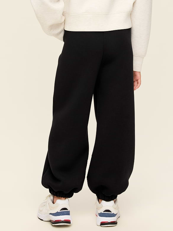 High-Waisted Bounce Fleece Jogger Sweatpants for Girls