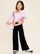 Image number 3 showing, High-Waisted PowerChill Crossover Wide-Leg Pants for Girls