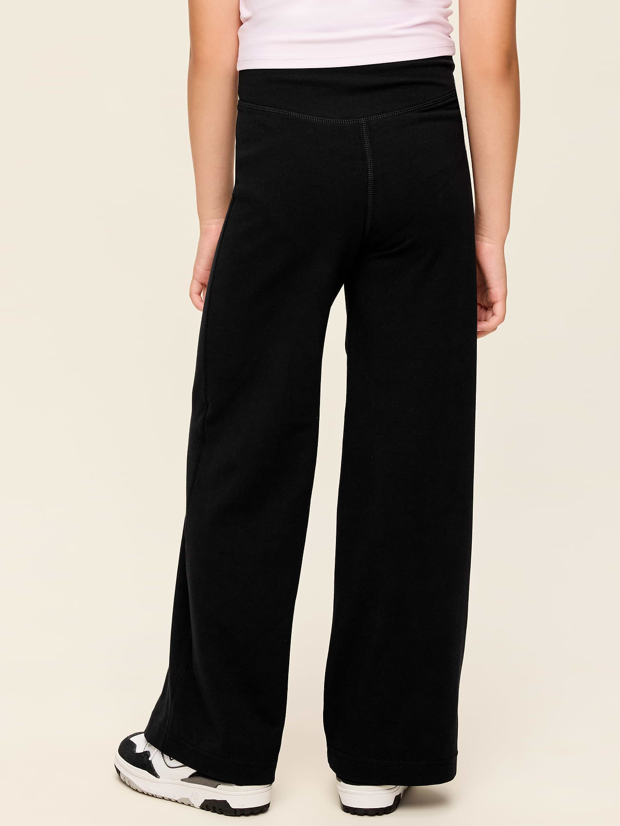 Image number 2 showing, High-Waisted PowerChill Crossover Wide-Leg Pants for Girls