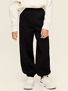 Image number 1 showing, High-Waisted Bounce Fleece Jogger Sweatpants for Girls