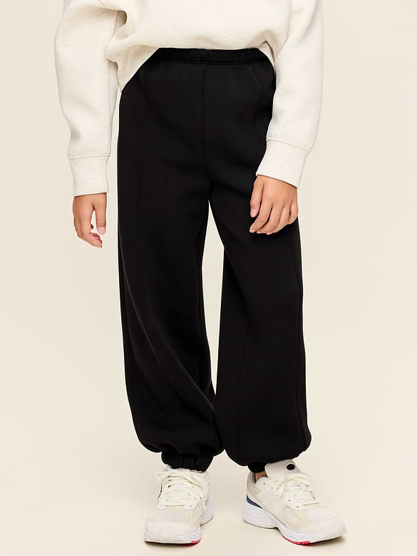 High-Waisted Bounce Fleece Jogger Sweatpants for Girls