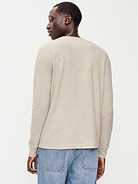 Image number 2 showing, Long-Sleeve Waffle Henley T-Shirt
