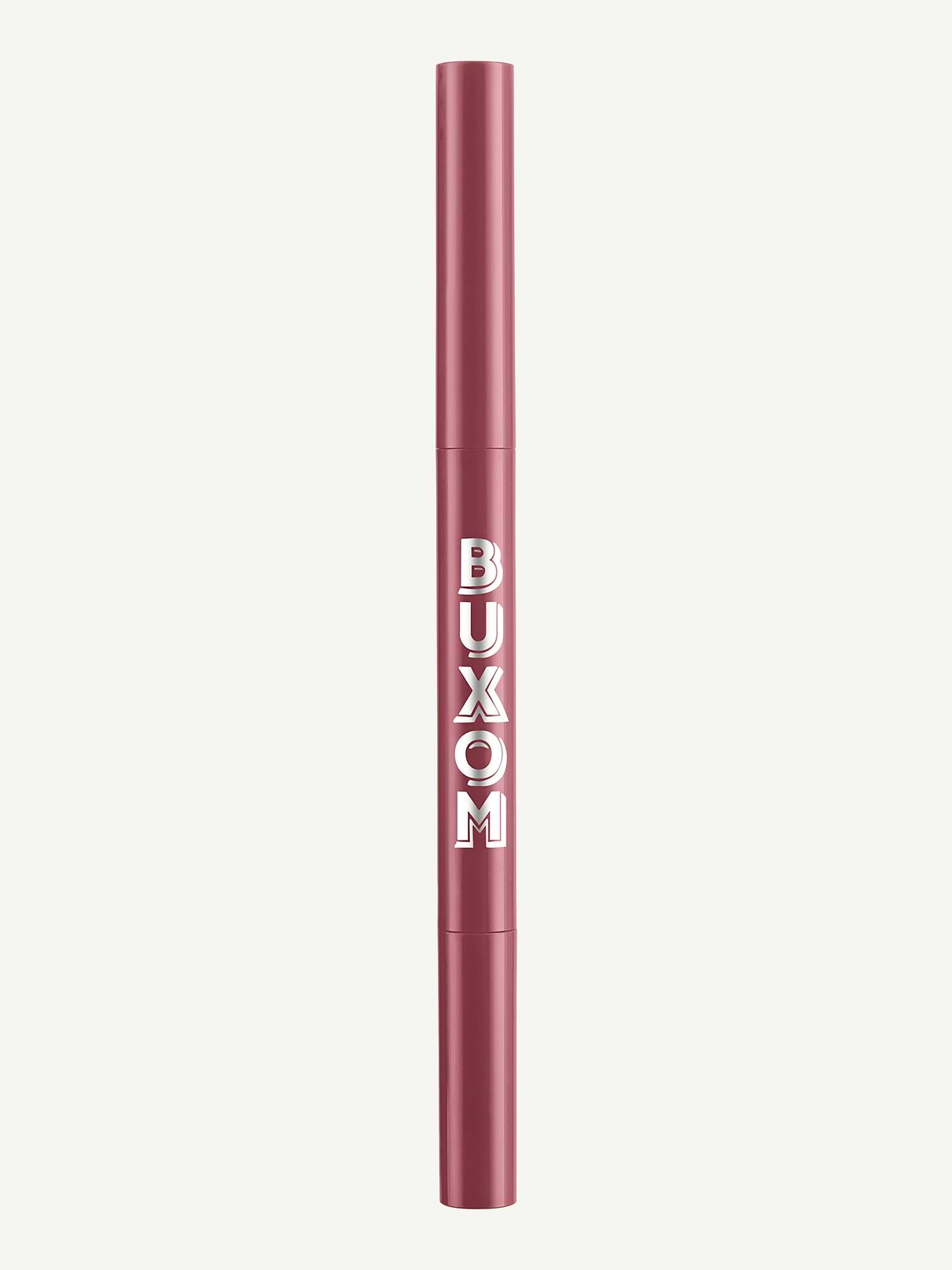 Image 1 of 5, plump up your lip line with this pigment-packed liner that delivers a fuller-looking pout and waterproof color for 8 hours—all decked out in a matte finish that won’t feather or bleed, plus, the chiseled tip never needs sharpening, so you don’t have to worry about dull beauty days, ever, a star shade lineup ensures the perfect power pairing for your favorite BUXOM lip look, BUXOM is 100% cruelty-free & made without parabens, mineral oil, petrolatum, highly pigmented color won’t feather, tug, or bleed, the always-sharp chiseled tip results in a precise application, creamy feel for lips that feel moisturized, 8-hour long wear, waterproof, Product #1201869