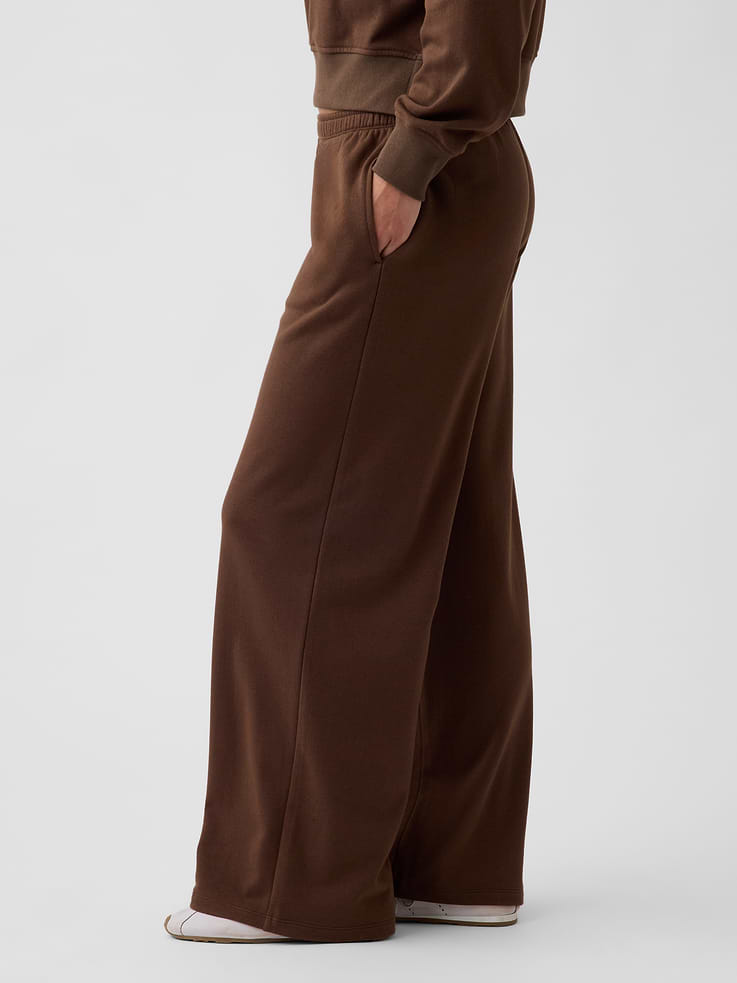 Image number 3 showing, Mid Rise VintageSoft Terry Loose Sweatpants