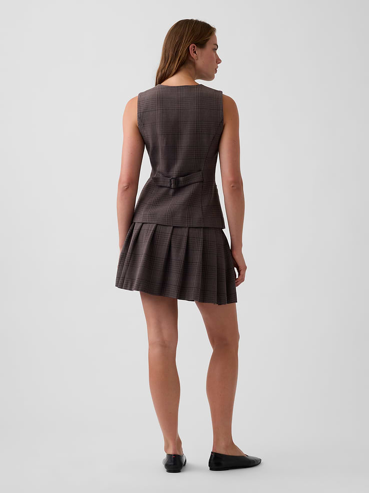 Image number 2 showing, Pleated Mini Skort