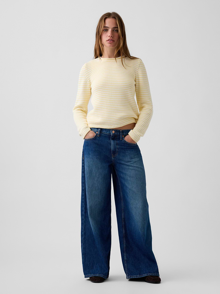 Image number 2 showing, 100% Cotton Rollneck Sweater