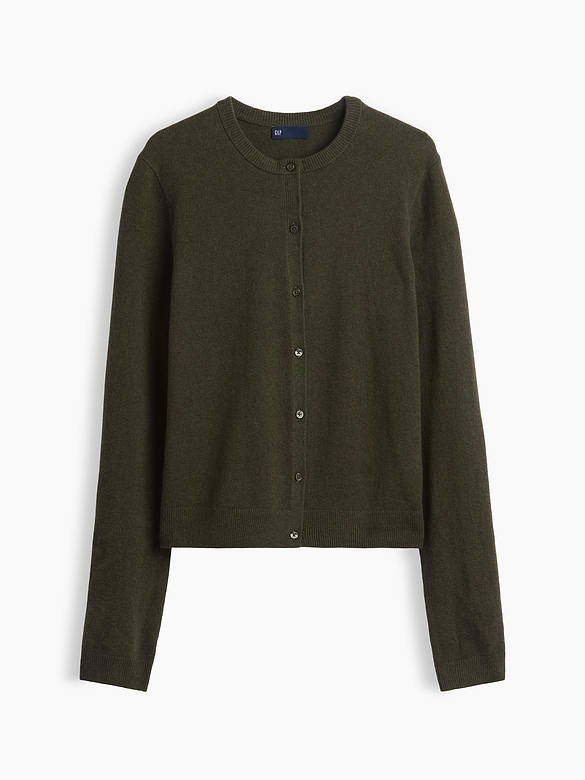 CashSoft Crop Cardigan