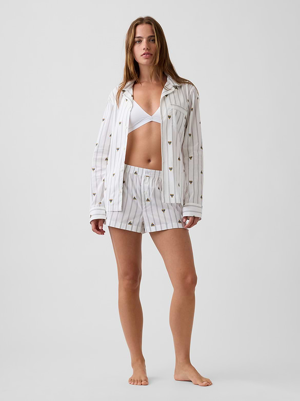 Poplin PJ Boxer Shorts