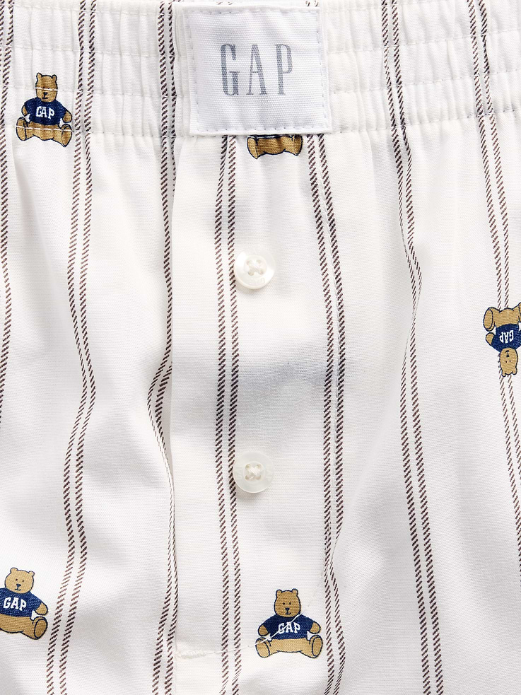 Image number 5 showing, Poplin PJ Boxer Shorts