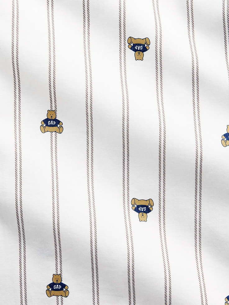 Image number 3 showing, Poplin PJ Shirt