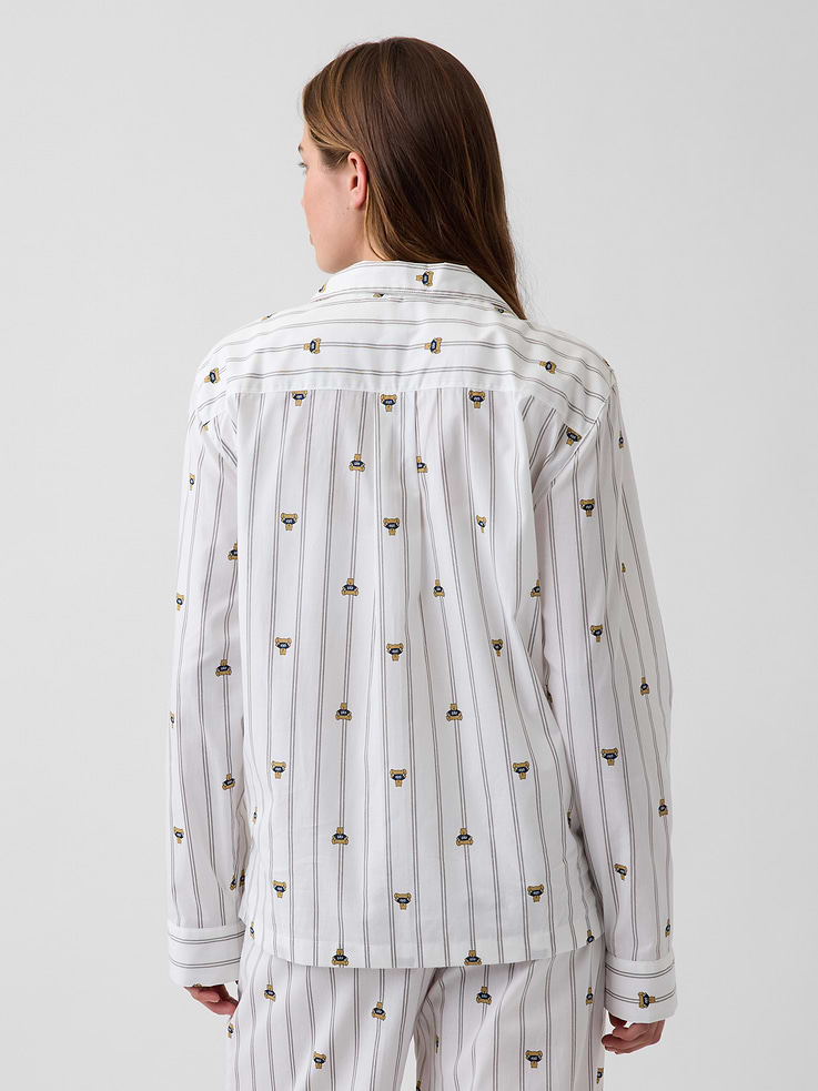 Image number 2 showing, Poplin PJ Shirt