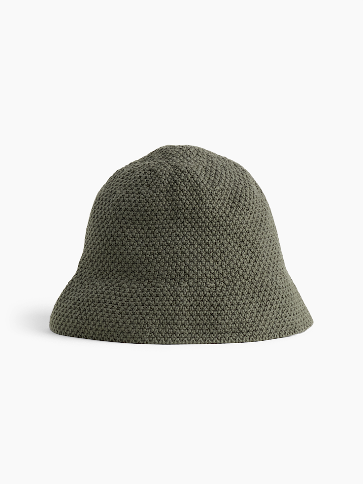 Image number 1 showing, Knit Bucket Hat